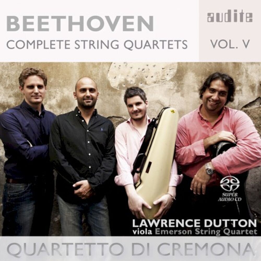 

Диск CD Beethoven: Complete String Quartets 5 [SUPER-AUDIO CD]