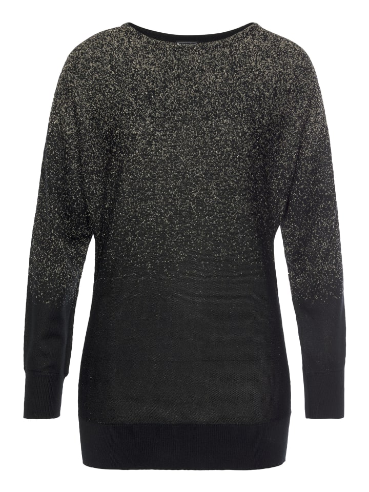 

свитер с крыльями летучей мыши черного цвета Laura Scott