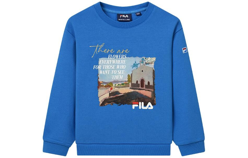 

Детская толстовка Fila Kids, хаки