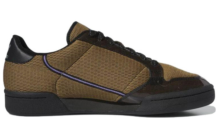 Мужские кроссовки для скейтбординга adidas originals Continental, Brown — фото 2