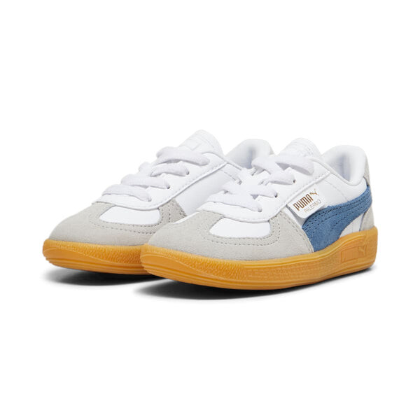 Кроссовки palermo leather 'white blue horizon gum' Puma, белый — фото 3