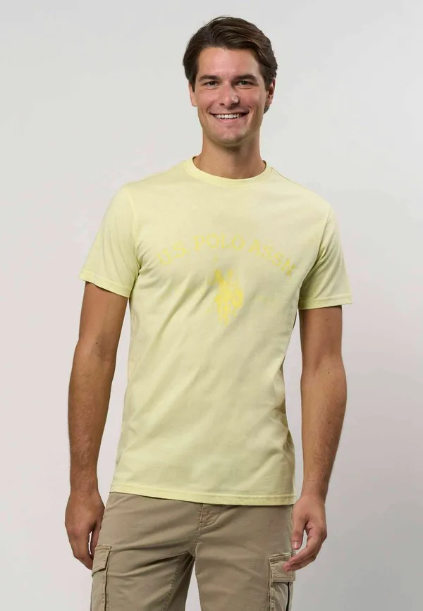 Футболка с принтом умарчибальда U.S. Polo Assn., Wax Yellow