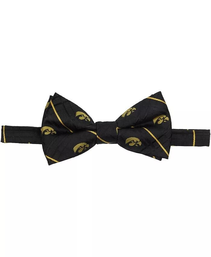 

Мужской черный оксфордский галстук-бабочка Iowa Hawkeyes Eagles Wings