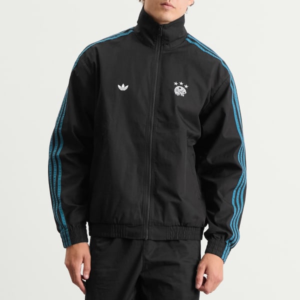 End. Верхняя часть трека Adidas, черный & real teal — фото 2
