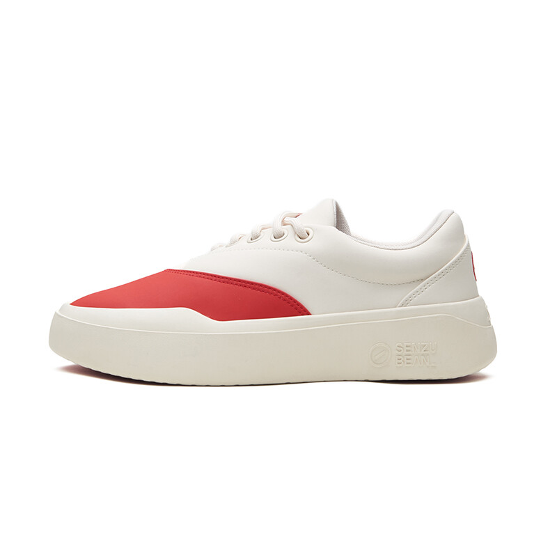

Кроссовки senzubean Skateboarding Shoes Unisex Low-top White/red, красный