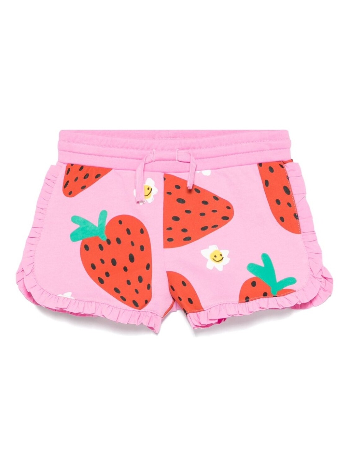 

Stella McCartney Kids шорты с принтом, розовый