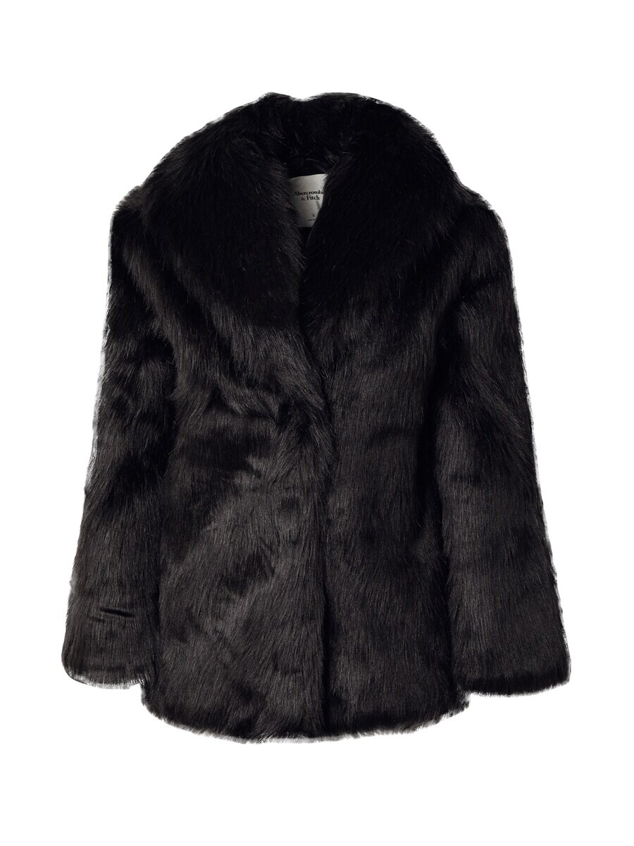 

Зимнее пальто Abercrombie & Fitch Winter Coat, черный
