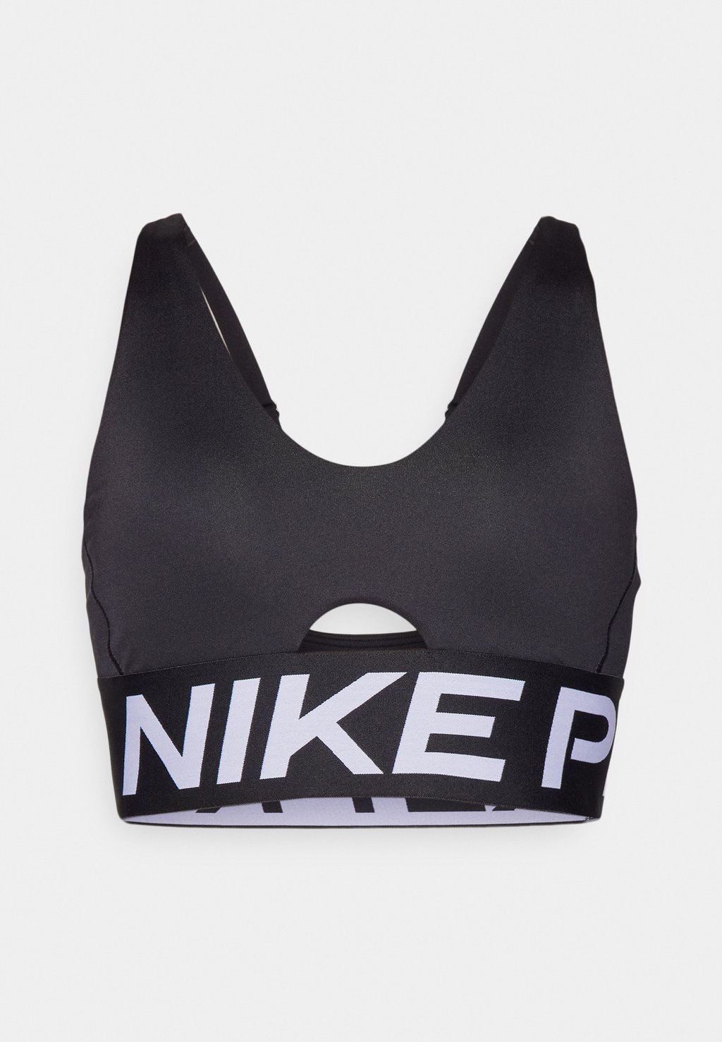 

Спортивный бюстгальтер средней поддержки INDY PLUNGE BRA BOLD Nike, черный