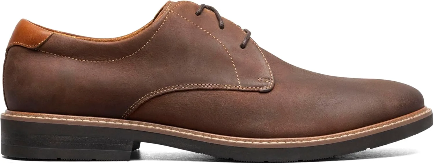 Мужские оксфорды Florsheim Herington с гладким носком, коричневый — фото 4