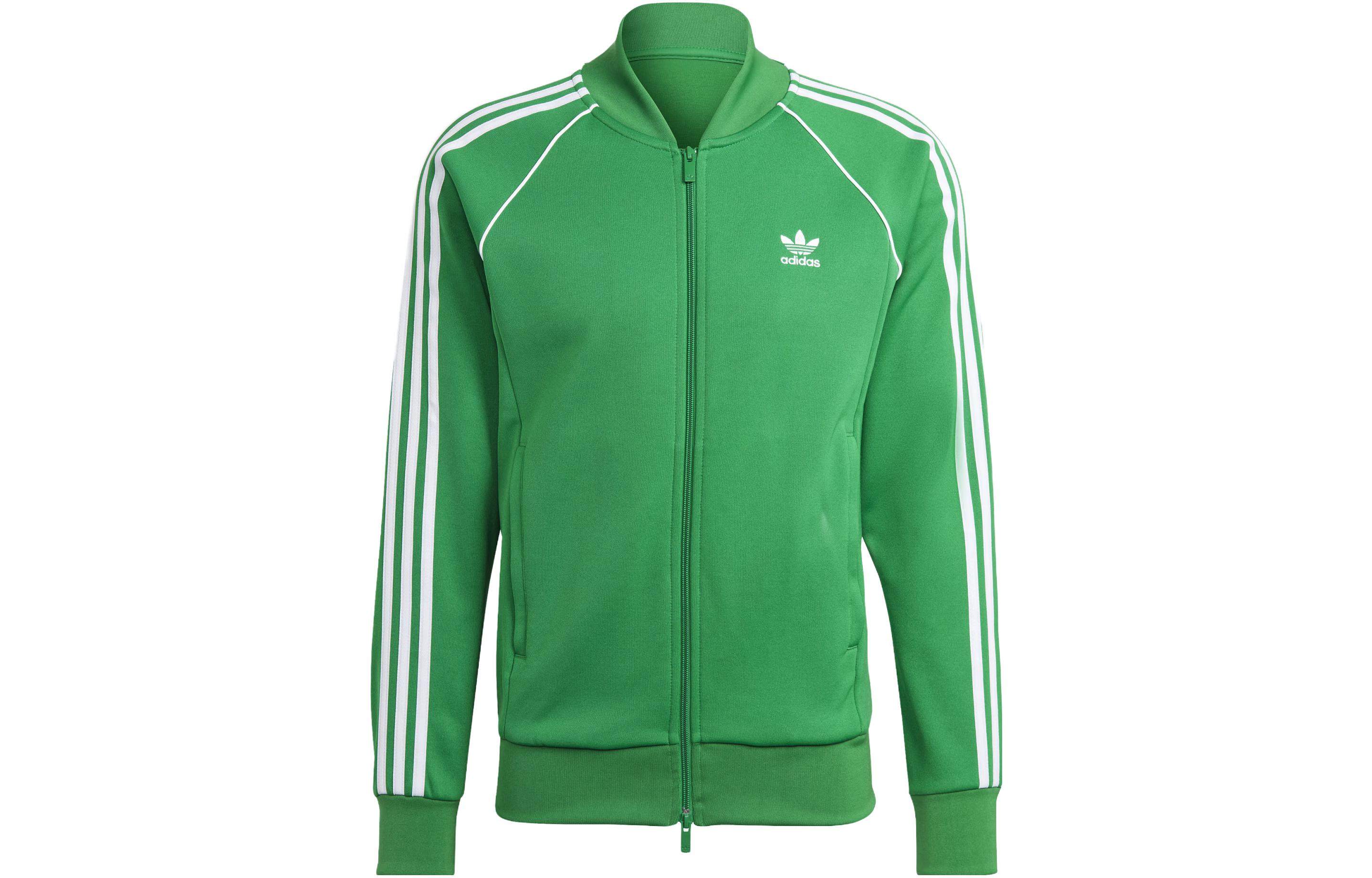 

Adicolor Classics SST Track Jacket Green Adidas Originals, зеленый