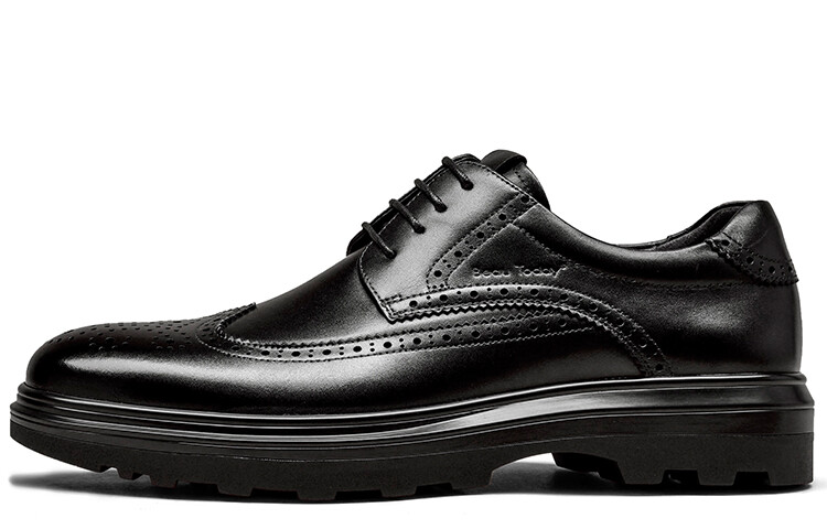 

Мужские туфли Beau Today Men's Casual Shoes Men Low-Top Black