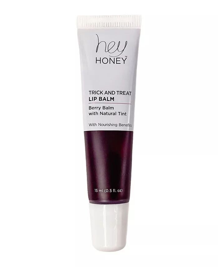 

Trick and Treat Lip Balm Ягодный бальзам с натуральным оттенком, 15 мл Hey Honey, цвет Berry