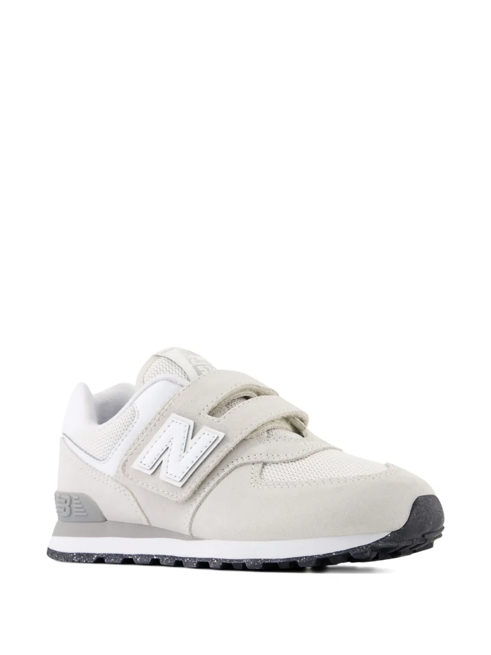 Кроссовки 574 на липучках New Balance Kids, серый