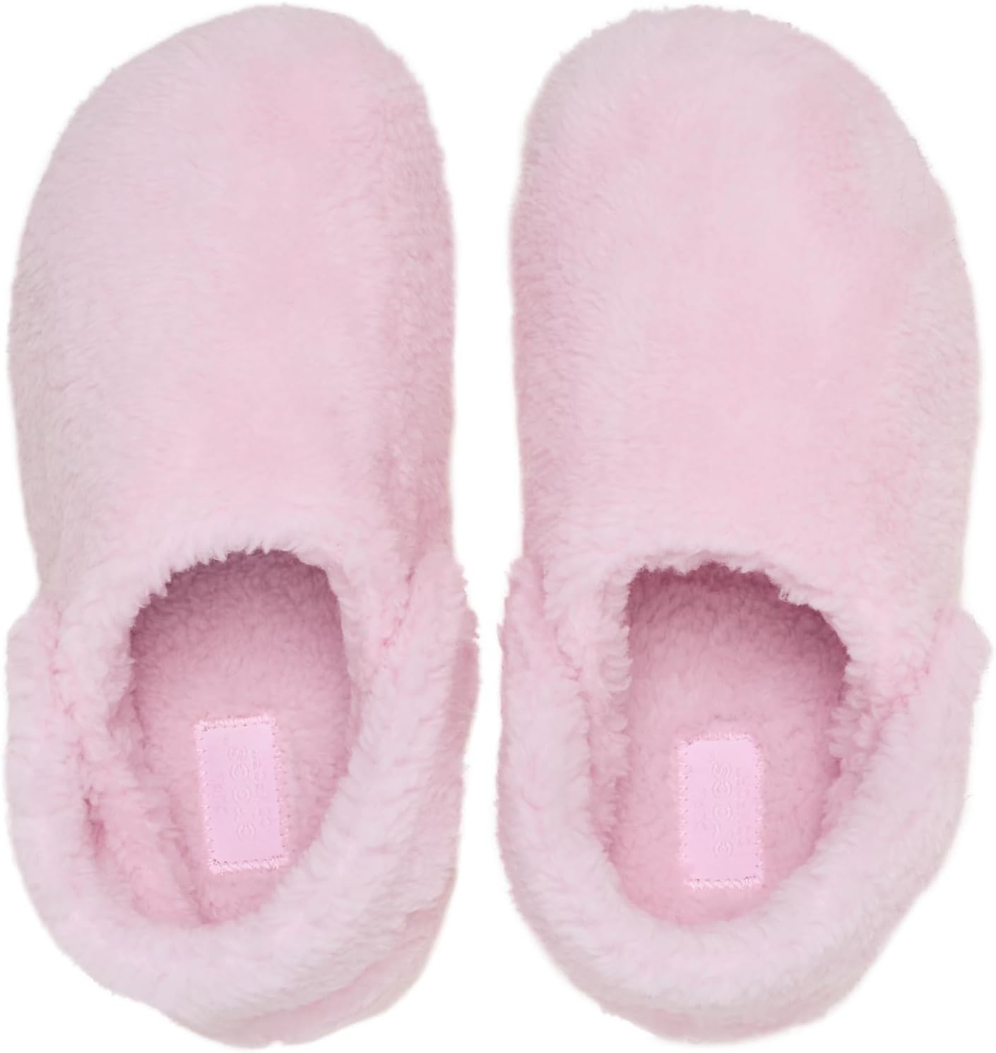 Мужские классические мягкие тапочки Crocs, розовый — фото 4
