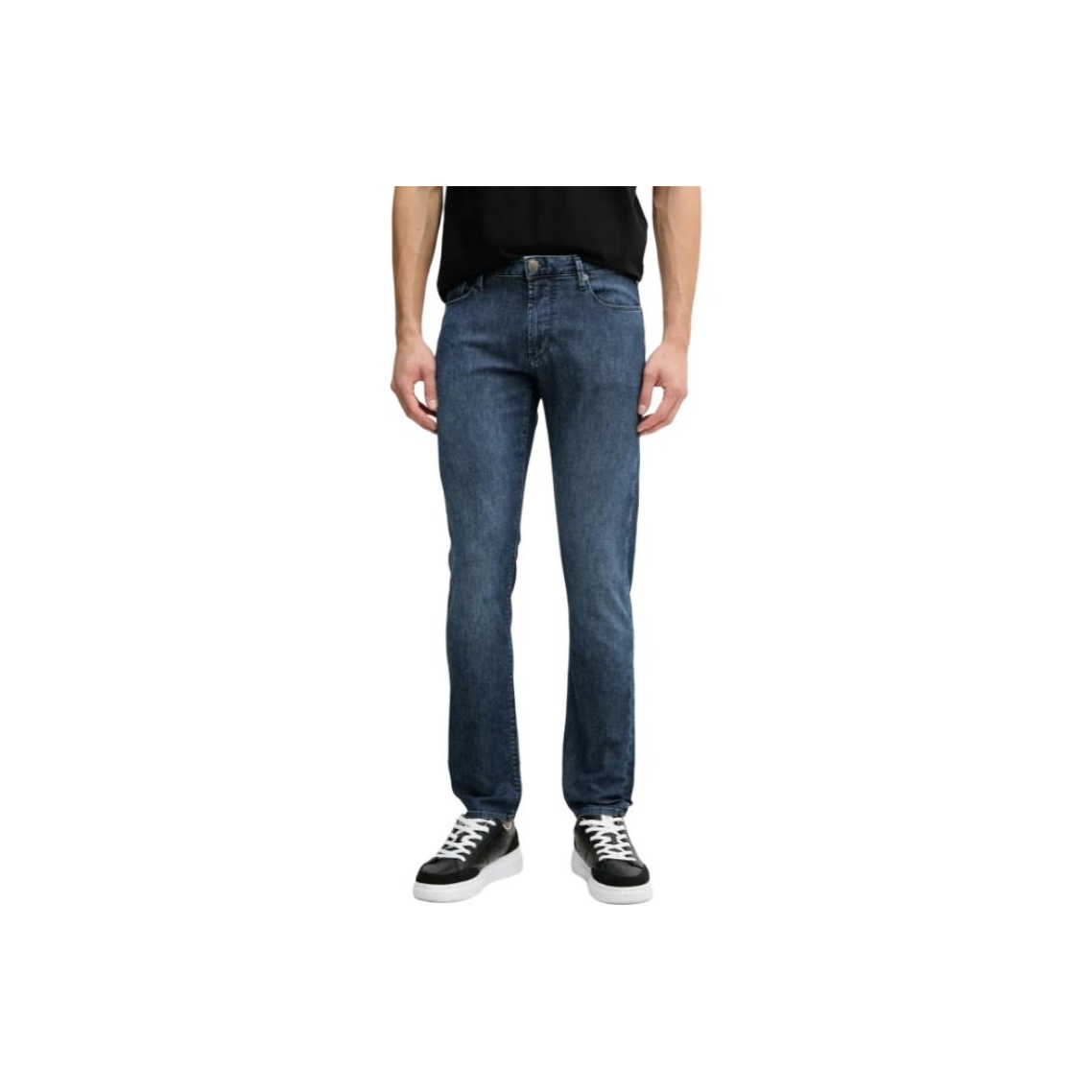 

EMPORIO ARMANI Джинсы SS25 мужские темно-синие