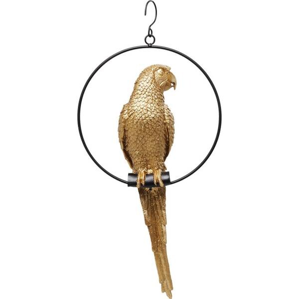 

Декоративная фигурка Kare Design Swinging Parrot, золотой