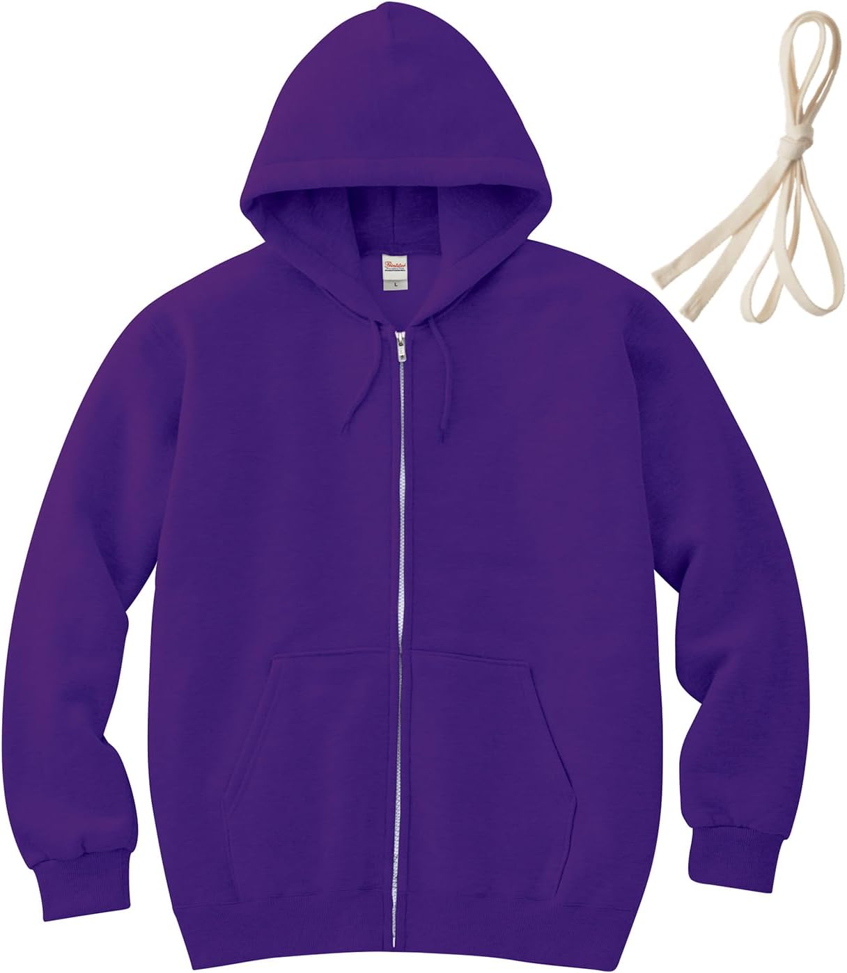 

Мужская толстовка Printstar 00217-MLZ, 8,4 унции, на флисовой подкладке, на молнии, легкая, с полной застежкой-молнией, фиолетовый