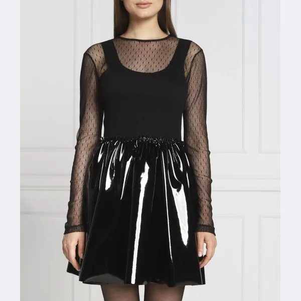 

Кружевное платье Red Valentino, черный