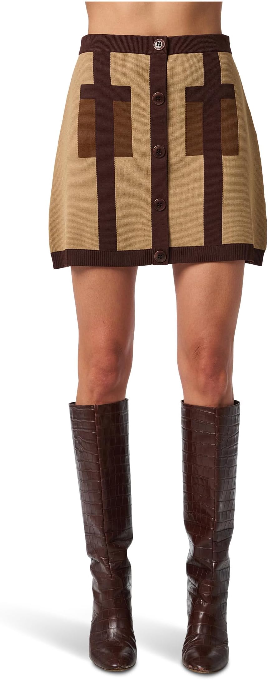 

Юбка Trina Turk Artemis Skirt, цвет Doe Multi