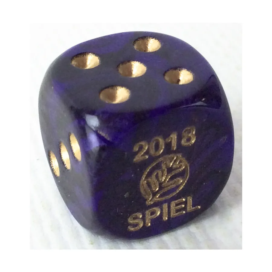 

Кубик со знаком Старейшины — Spil 18 Purple, Insanity & Shock and Assorted Dice