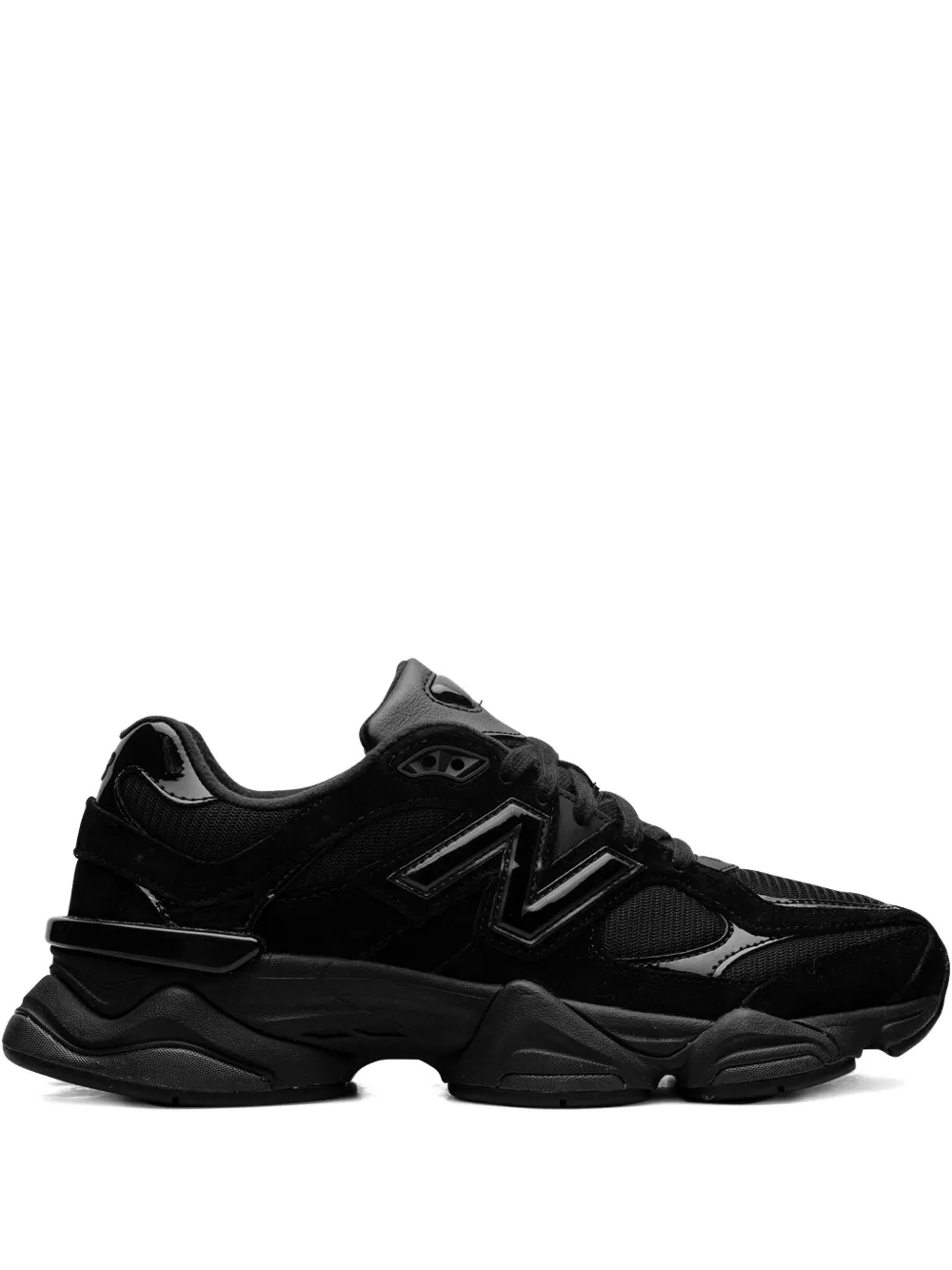 

Кроссовки 9060 Triple Black Patent NEW BALANCE, черный