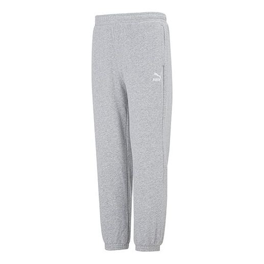 

Брюки logo classics pants 'grey' Puma, серый