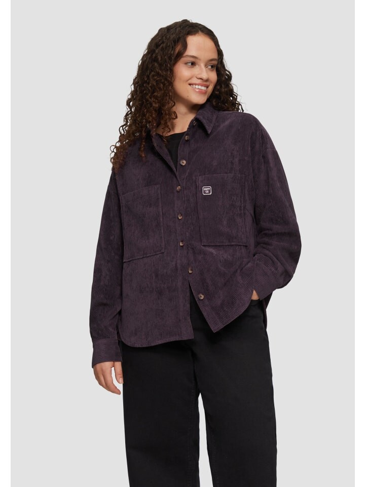 

Блуза QS Bluse langarm, фиолетовый