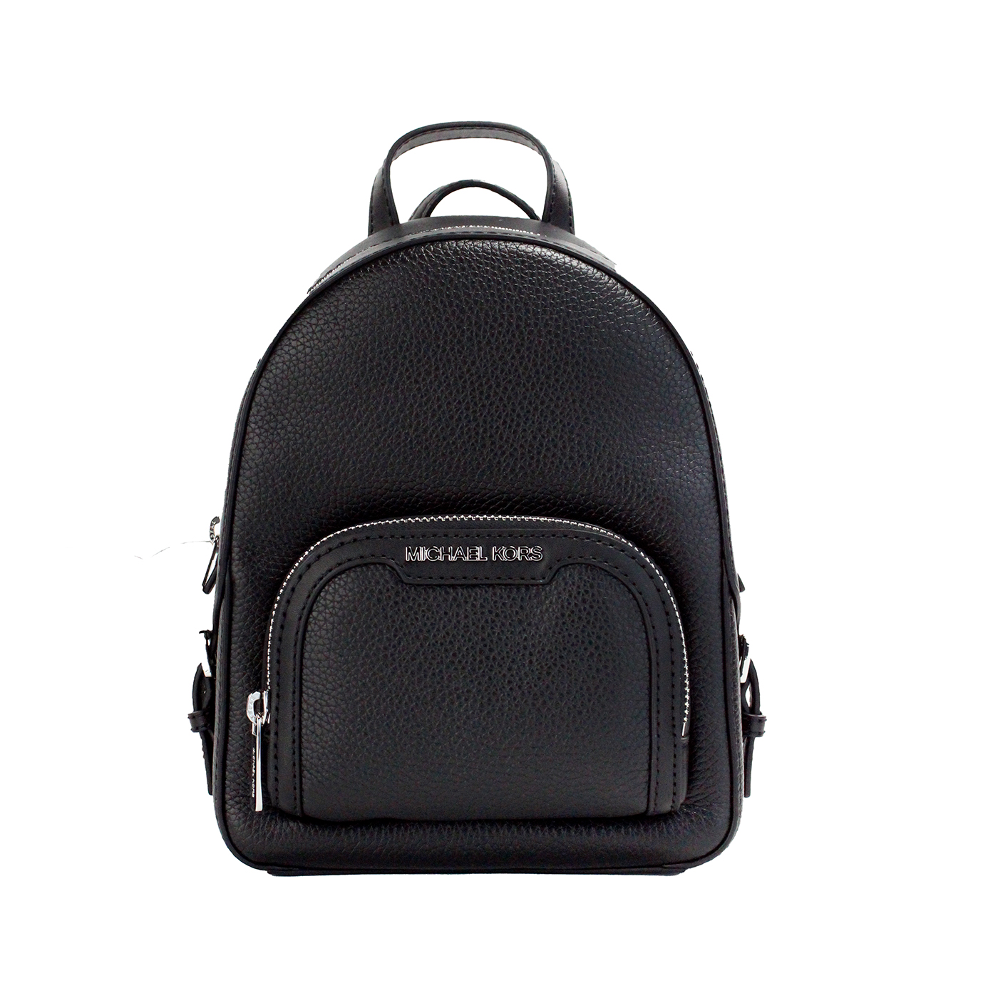 

Рюкзак-сумка Jaycee Mini XS из черной шагреневой кожи с карманом на молнии Michael Kors