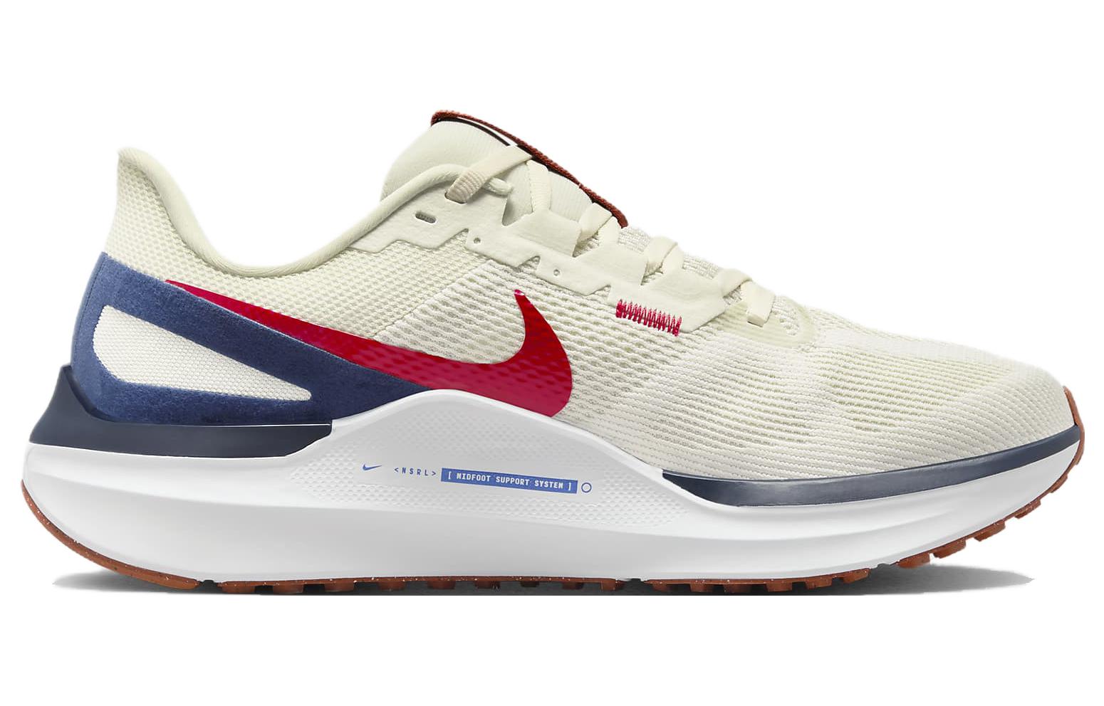 Футболка Nike Zoom Structure 25 Sea Glass University Red, экрю — фото 2