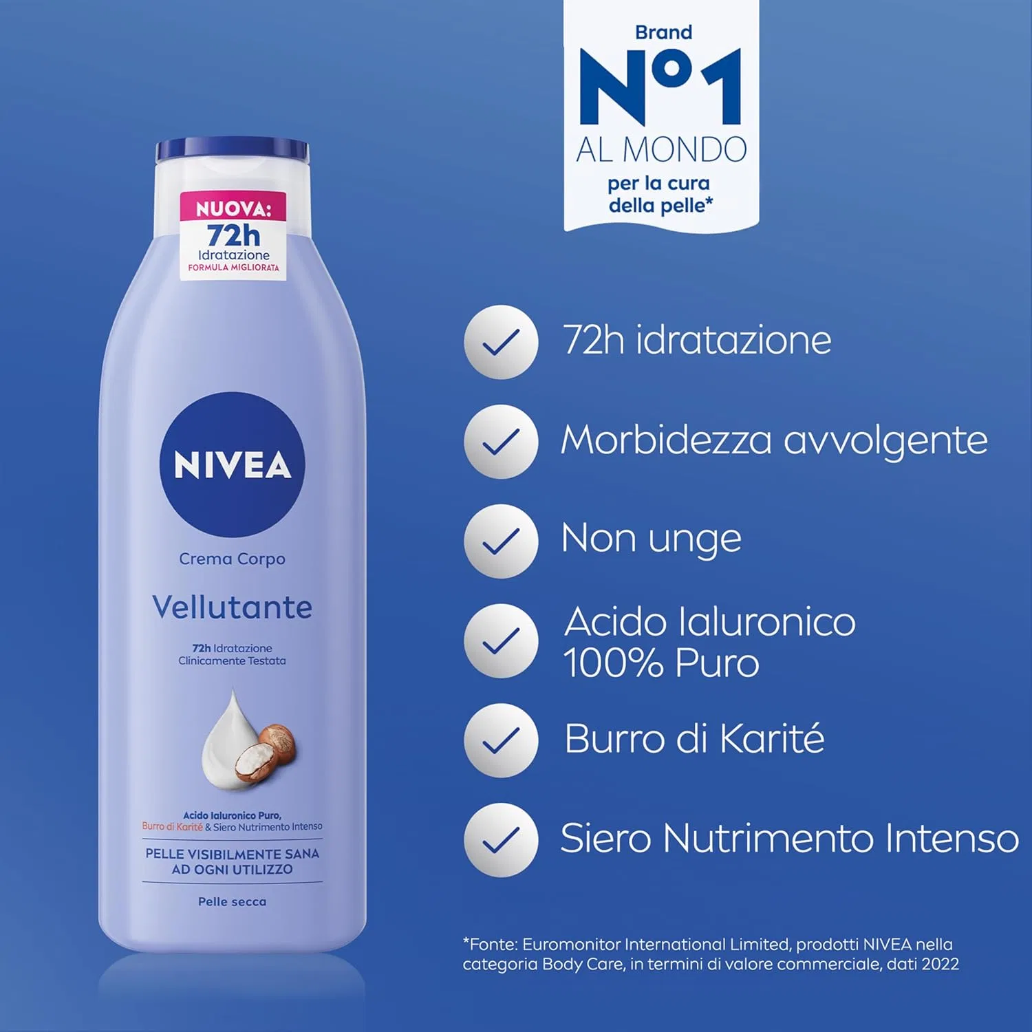 Крем для тела NIVEA Samtige Körpercreme (250 мл) Nivea — фото 2
