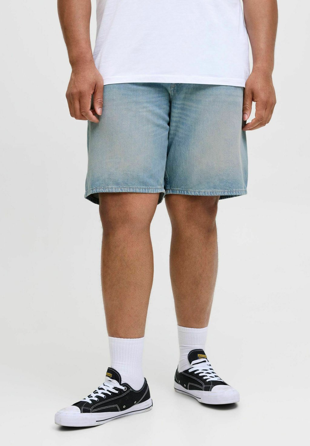 

Джинсовые шорты PLUS SIZE LOOSE FIT Jack & Jones, цвет Blue Denim