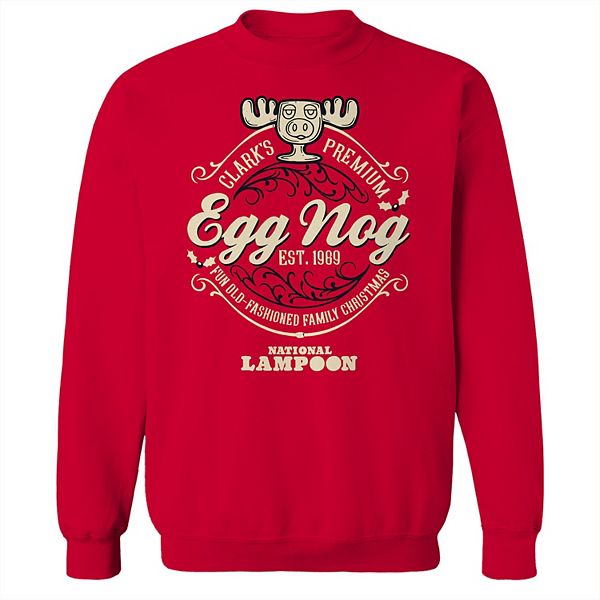 

Мужская толстовка с принтом National Lampoon's Christmas Vacation Clark's Premium Egg Nog Licensed Character, Бежевый, Мужская толстовка с принтом National Lampoon's Christmas Vacation Clark's Premium Egg Nog Licensed Character