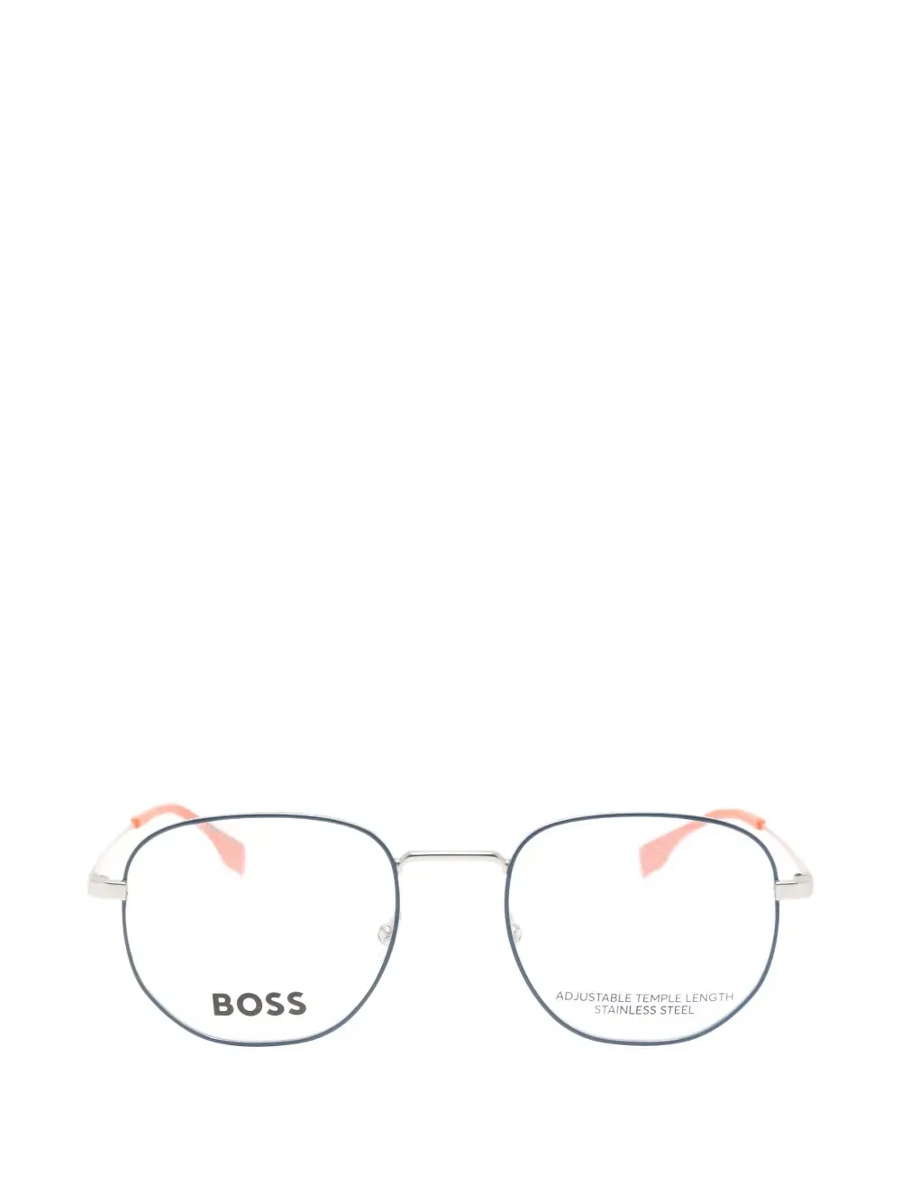 Очки в геометрической оправе Boss, синий