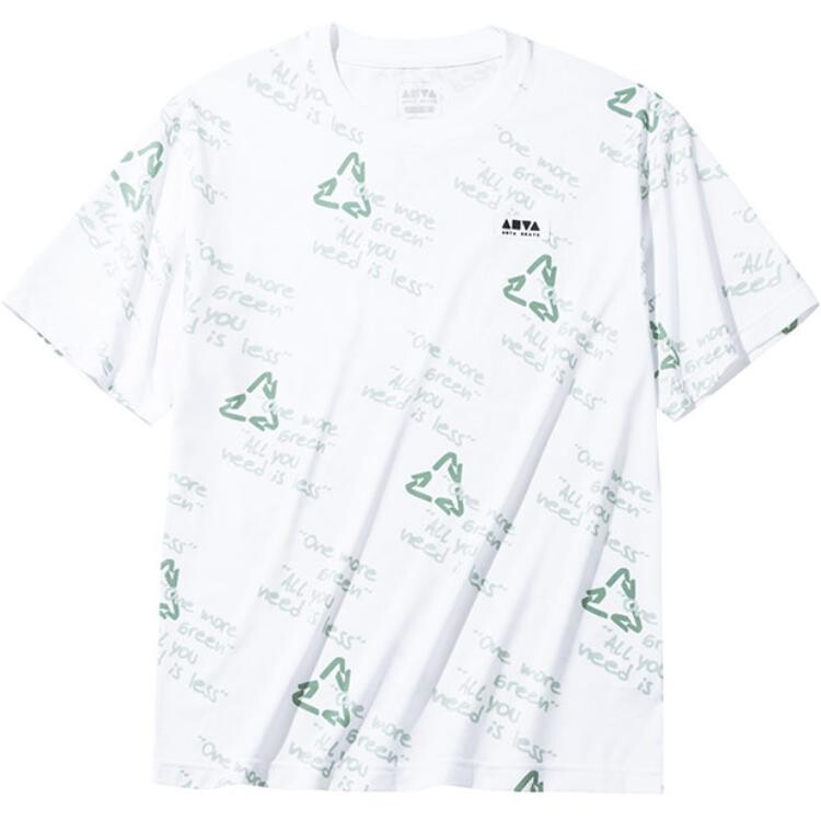 

Футболка Life Collection унисекс снежинка белая Anta, цвет Snowflake White
