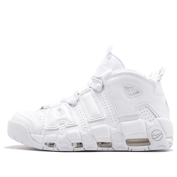 

Кроссовки air more uptempo 'triple white' Nike, белый