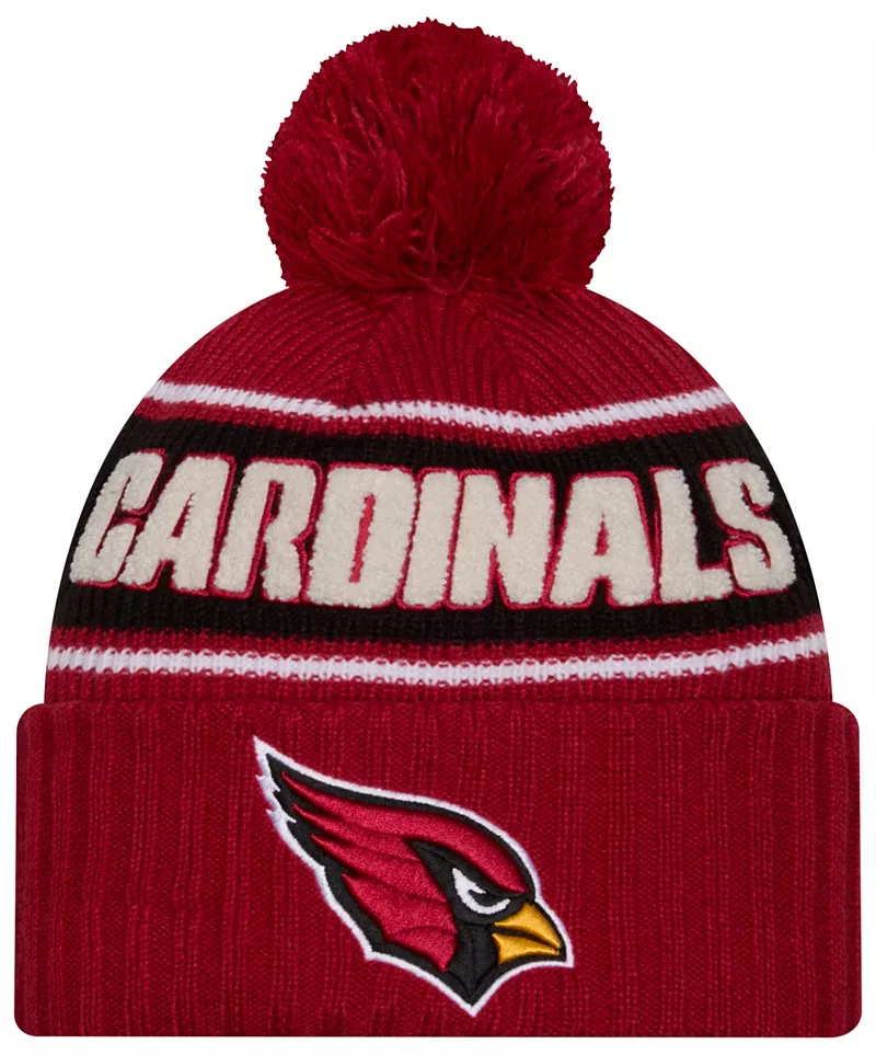 

Мужская вязаная шапка New Era Arizona Cardinals Sideline Statement Team Color