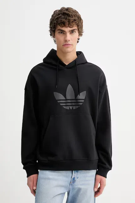Худи с принтом Adicolor Adidas Originals, черный