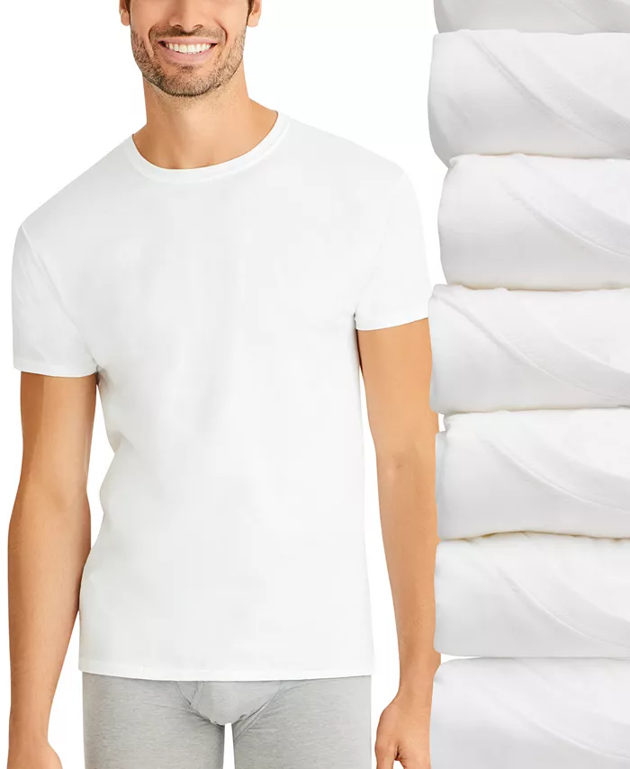 

Мужская майка-поло Ultimate ComfortSoft, набор 6+1 в подарок Hanes, мультиколор