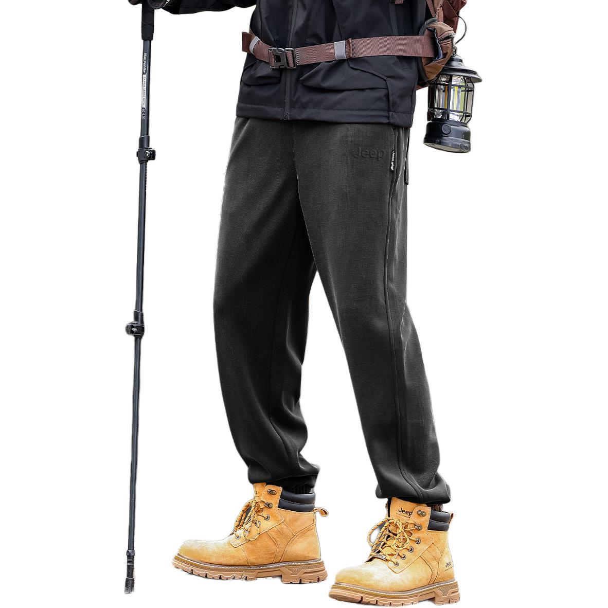 

Классические повседневные брюки Unisex Jeep, черный