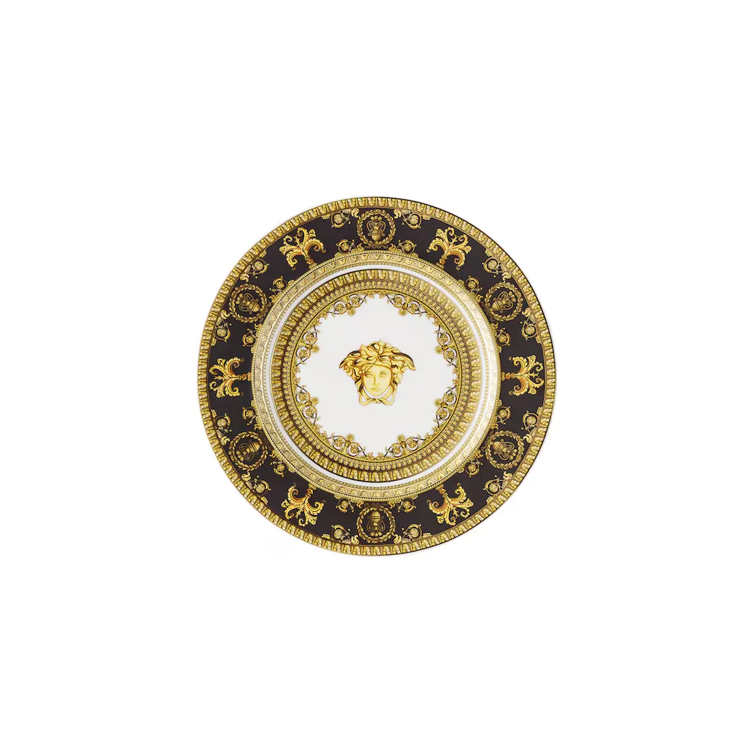 

Хлебная тарелка в стиле барокко Versace, черный
