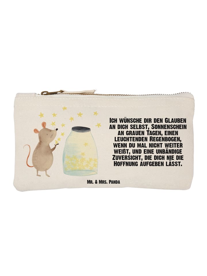 

Mr. & Mrs. Panda Пенал с изображением мышки, звездочек и надписью белым цветом