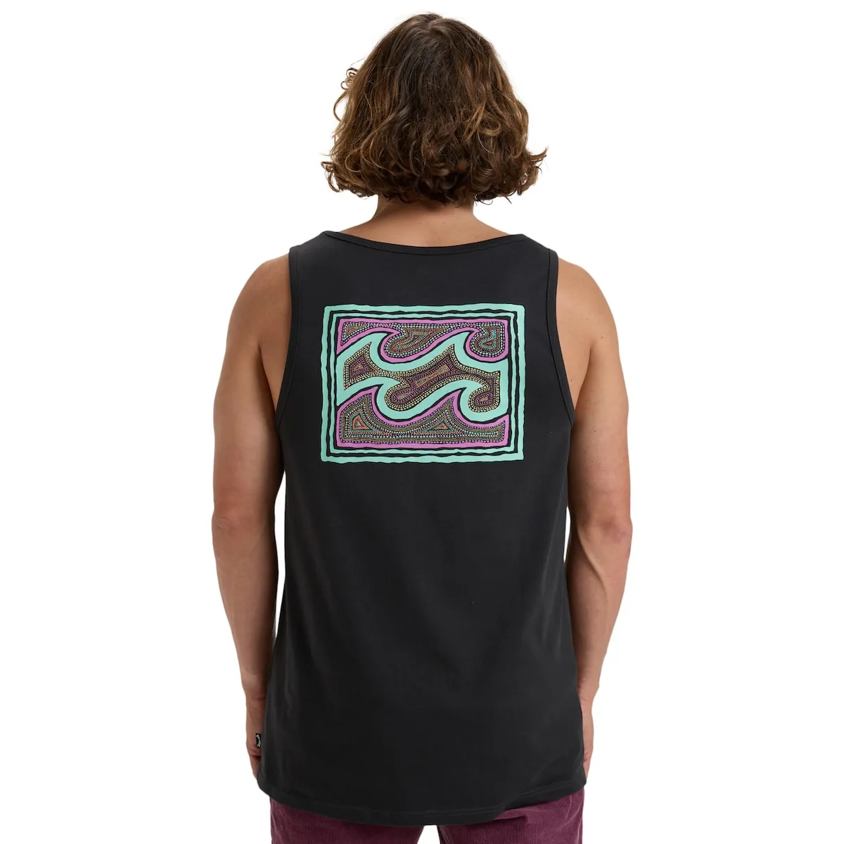 

Мужская футболка Crayon Wave Billabong, черный