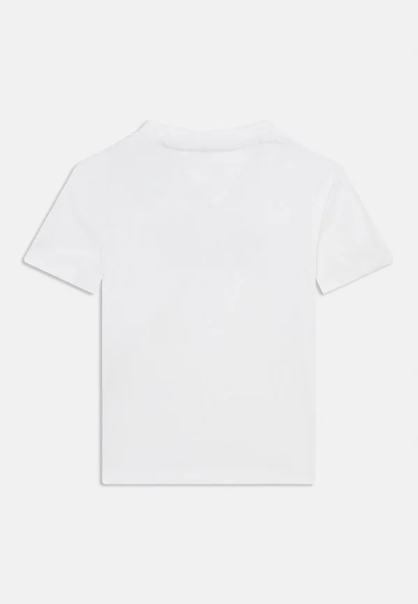 Футболка с контурным логотипом, футболка с принтом Tommy Hilfiger, White — фото 2