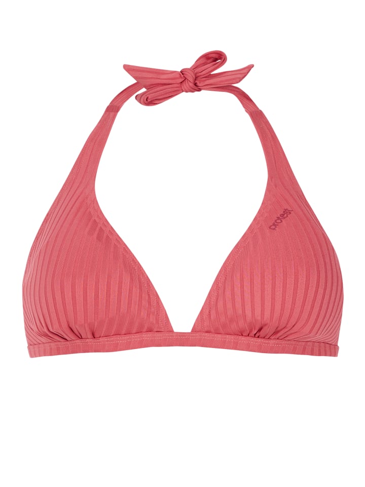 

Верх бикини Protest MIXPLAY halter bikini top B&C-cup, цвет Smooth Pink