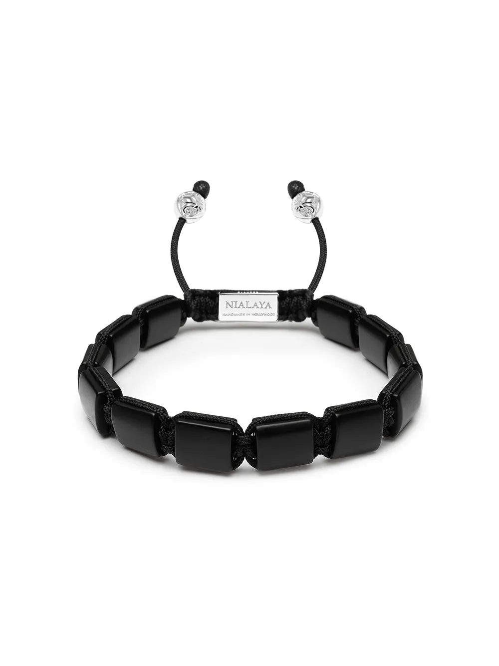 

Браслет из бусин Nialaya Jewelry, черный