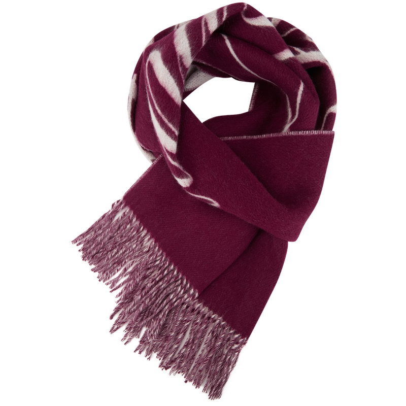 

Tommy Hilfiger Шерстяной вязаный шарф женский, Red VLP