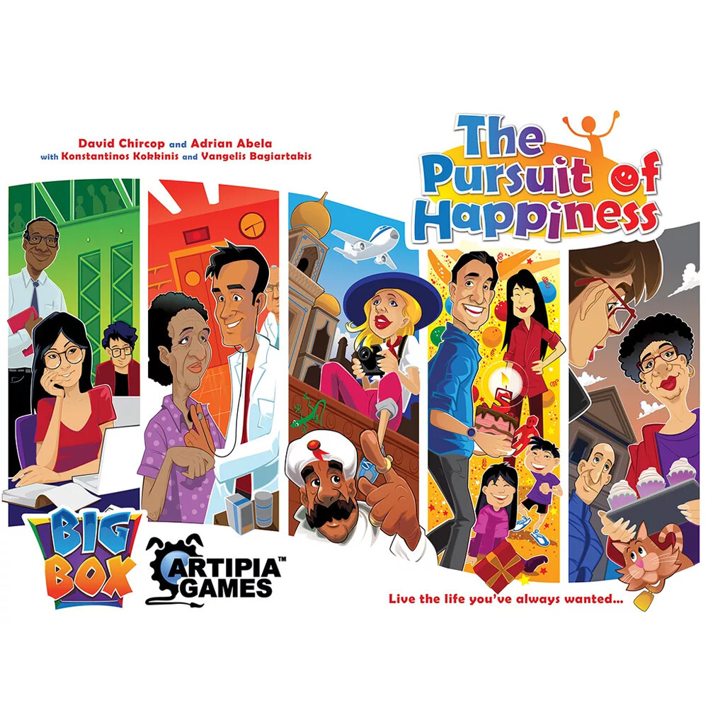 

Настольная игра Artipia Games The Pursuit of Happiness: Big Box
