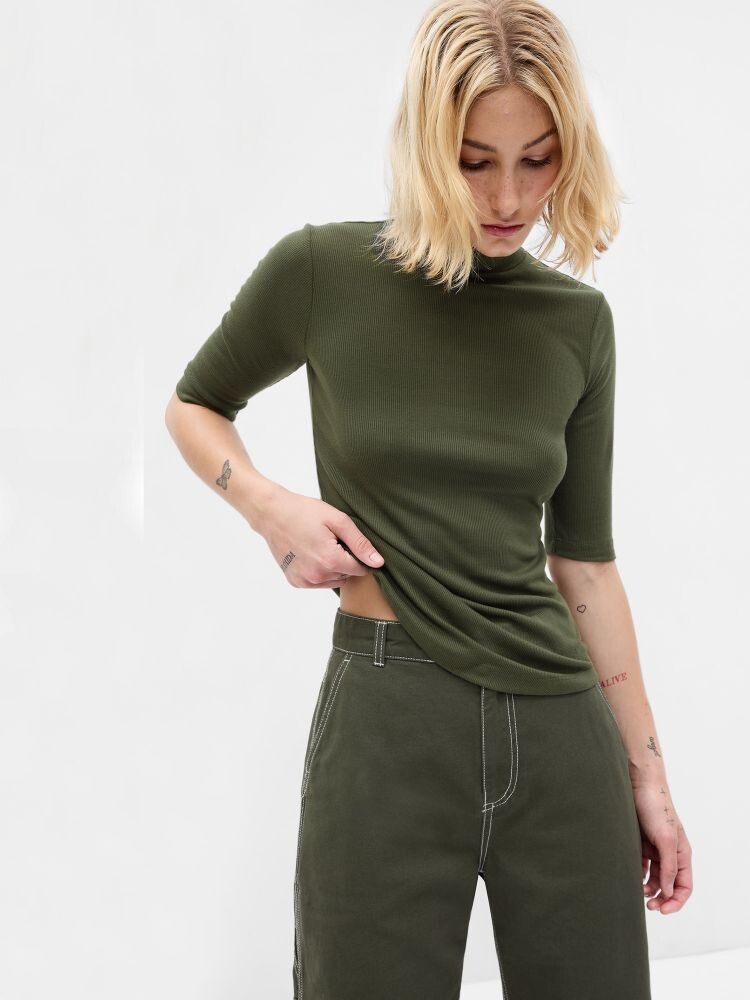 

Футболка с короткими рукавами Gap, зеленый