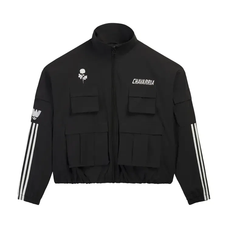 Спортивная куртка Adidas x Willy Chavarria Cargo Track Jacket, черный