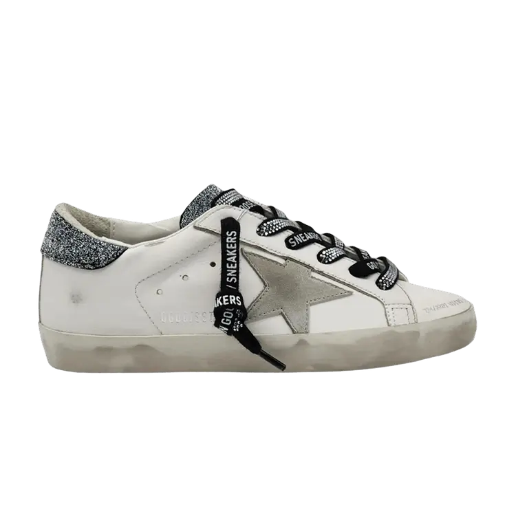 Кроссовки Swarovski x Golden Goose Wmns Superstar, White Grey Black